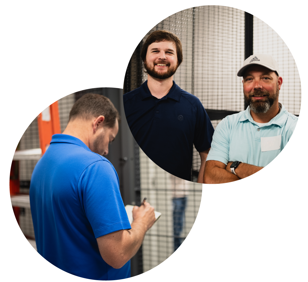 IT Professionals working in a data center. 